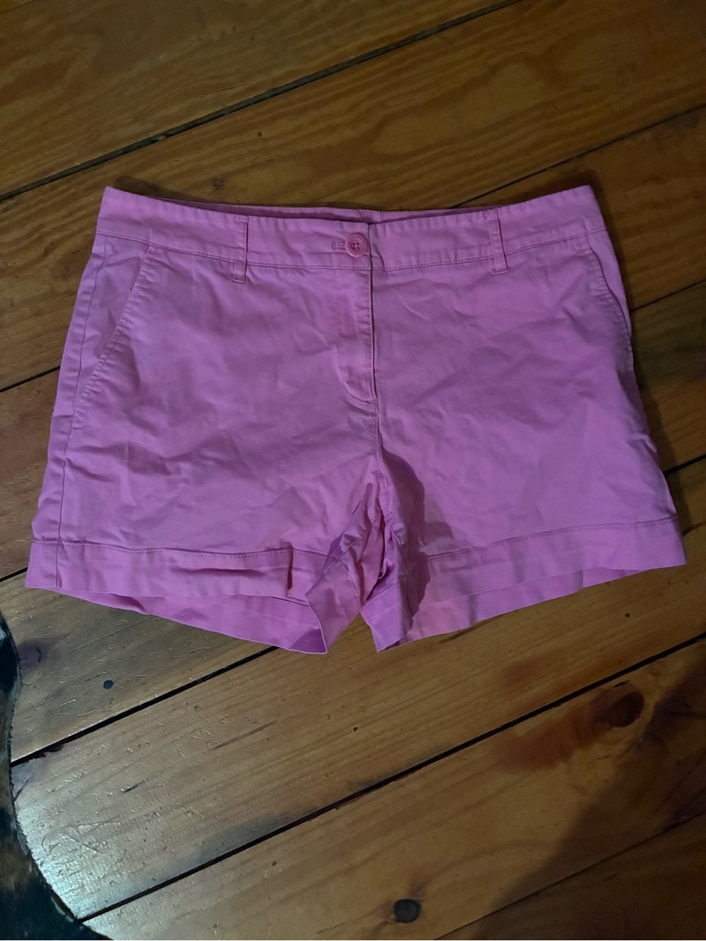 Pink Women's Cotton Casual Shorts